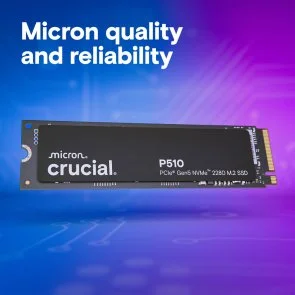 Фото: SSD-накопичувач Crucial P510 2280 PCIe 5.0 x4 NVMe 2TB (CT2000P510SSD8) № 2 | KTC