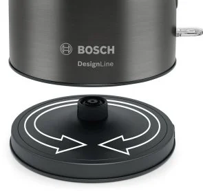 Фото: Електрочайник Bosch DesignLine Graphitic (TWK5P475) № 8 | KTC