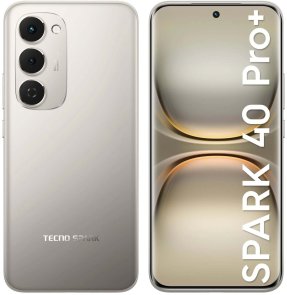  Смартфон TECNO Spark 40 Pro Plus KM7 8/256GB Moon Titanium (4894947096358)