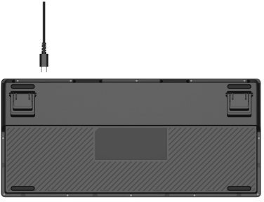 Клавіатура Bloody AT75 Alpha Optical Switch Black (AT75 Black)