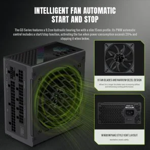 Фото: Блок живлення Gamemax 650W GS 650G V25 № 9 | KTC