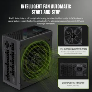 Фото: Блок живлення Gamemax 850W GS 850G V25 № 7 | KTC