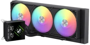 Фото: Система рідинного охолодження Gamemax GLACIER 360 LCD BK № 2 | KTC