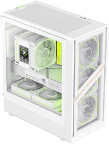 Корпус Gamemax Aeris 330 GB White with window (AERIS 330 GW)