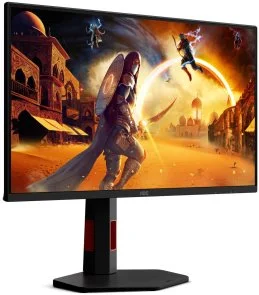 Фото: Монітор AOC 25G4KUR Black/Red - 24.5" IPS / 1920×1080 / 420 Гц / Nvidia G-Sync Compatible, Adaptive Sync / Pivot / HAS № 3 | KTC