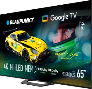 Телевізор MiniLED Blaupunkt 65MCG8000S (Google TV, Wi-Fi, 3840x2160)