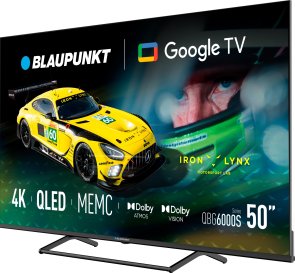 Телевізор QLED Blaupunkt 50QBG6000S (Google TV, Wi-Fi, 3840x2160)