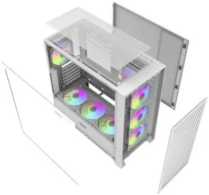 Фото: Корпус DARKFLASH DRX90 Mesh White with window (DRX90 MESH WHITE) № 9 | KTC
