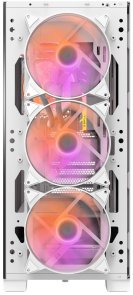 Корпус DARKFLASH DK361 White with window (DK361 WHITE)