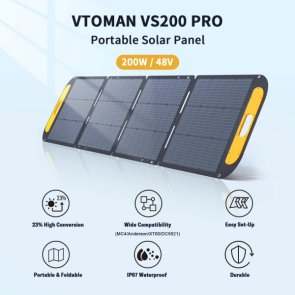 Сонячна панель Vtoman VS200 Pro 200W