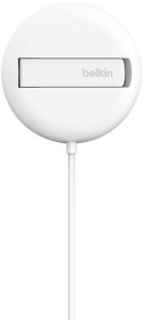 Бездротовий зарядний пристрій Belkin UltraCharge Magnetic Kickstand 15W White (WIA011HQWH)