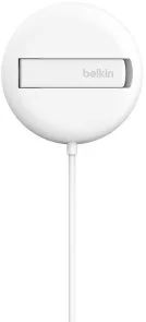 Фото: Бездротовий зарядний пристрій Belkin UltraCharge Magnetic Kickstand 15W White (WIA011HQWH) № 6 | KTC