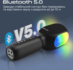 Мікрофон Promate Vocalmic, Black