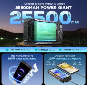 Смартфон Ulefone Armor 34 Pro+ 16/512GB Pulse Black (6975326661034)