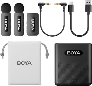 Радіосистема BOYA BY-V35 TRS for camera Black