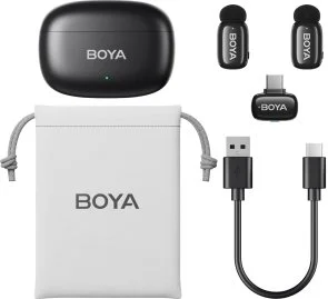 Фото: Радіосистема BOYA mini-14 Type-C Black № 5 | KTC