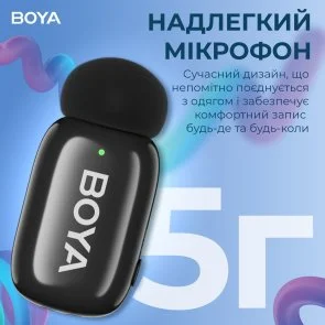 Фото: Радіосистема BOYA mini-16 Type-C Black № 7 | KTC