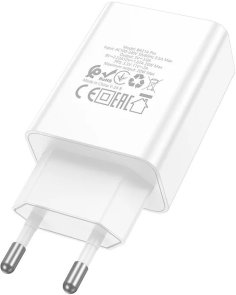 Зарядний пристрій BOROFONE BA21A Pro Long 20W White (6941991111402)
