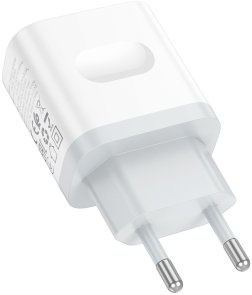 Зарядний пристрій BOROFONE BA99A Breeze PD 20W White (6941991121357)