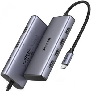 USB-хаб UGREEN CM498 7in1 (35897)