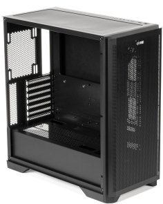 Корпус QUBE Kaper ARGB Black with window (KAPER_FMNU3)