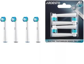 Фото: Насадка для зубної щітки Ardesto TBH-I4W 4pcs № 6 | KTC