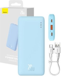 Батарея універсальна Baseus Airpow Fast Charge 10000mAh 20W Galaxy Blue (P10022801313-00)