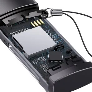 Фото: Кардрідер Baseus Lite Series Card Reader Grey (WKQX060013) № 6 | KTC