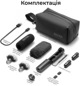 Фото: Радіосистема BOYA Magic-05 Type-C Black № 16 | KTC