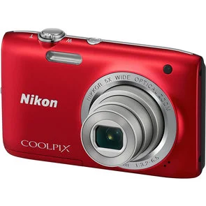 Фото: Цифрова фотокамера Nikon Coolpix S2800 червона № 3 | KTC