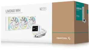 Фото: Система рідинного охолодження Deepcool LM360 White (R-LM360-WHDMMC-1) № 6 | KTC