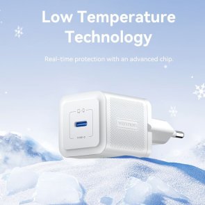 Зарядний пристрій Vention 20W PD White (FEPW0-EU)