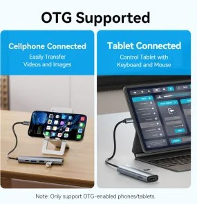 Фото: USB-хаб Vention 5in1 (TGLHB) № 10 | KTC