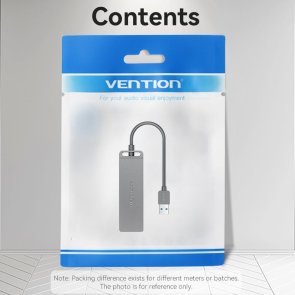 USB-хаб Vention 4 Port Black (CHLBB-SCB)