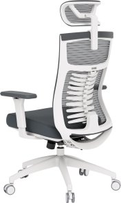 Крісло OfficePro Balance OC550-W-DG-DG White/Dark Gray