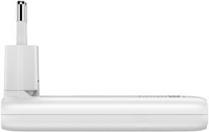 Зарядний пристрій Verbatim Fold n Go GaN 65W White (32355)