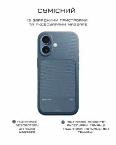 Фото: Чохол Native Union for Apple iPhone 17 - RE Classic Navy (RECLA-NAV-NP25) № 6 | KTC