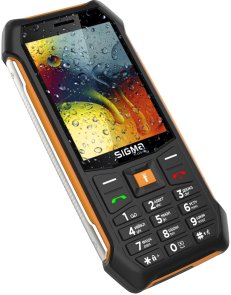 Мобільний телефон SIGMA X-Style 323 Rain Black/Orange