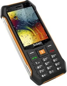 Фото: Мобільний телефон SIGMA X-Style 323 Rain Black/Orange № 3 | KTC