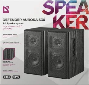 Фото: Колонки Defender Aurora S30 Black (65431) № 16 | KTC