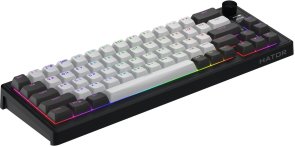 Клавіатура Hator Skyfall 65 Pro Wireless Aurum Vanila Silent WL/BT/USB Grey/Black (HTK4160UA)