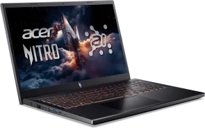 Фото: Ноутбук Acer Nitro V 15 AI ANV15-42-R28K NH.U31EU.00B Black - 15.6" IPS 165 Гц / AMD Ryzen 7 / 7445HS / DDR5 16 ГБ / PCI-E SSD 512 ГБ / GeForce RTX 4050 № 2 | KTC