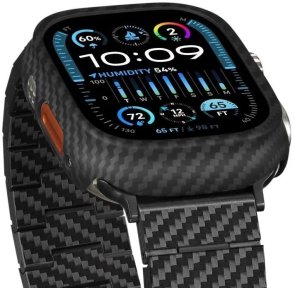 Чохол Pitaka for Apple Watch 10 46mm - Air Black/Grey