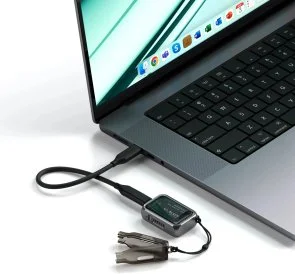Фото: Кишеня зовнішня Satechi Mini NVMe SSD Enclosure 2230 Space Grey (ST-E2230M) № 4 | KTC