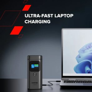 Батарея універсальна Canyon Powerbank OnPower 150 15000mAh 100W Qi2 15 (CNS-CPB150DG)