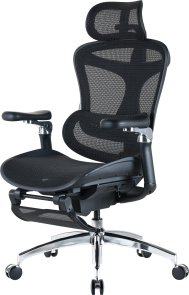 Крісло SIHOO Doro C300 Pro with Footrest, Black