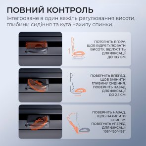 Крісло SIHOO Doro C300 Pro with Footrest, Black