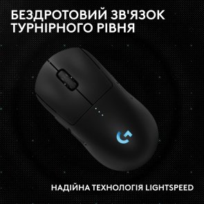 Миша Logitech G Pro 2 Lightspeed 8kHz Upgrade Inside Wireless Black (991-000559)
