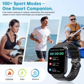 Смарт годинник Oukitel V3 Black (6941749818591)