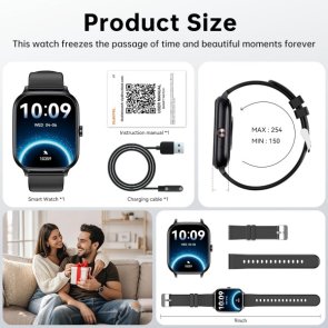 Смарт годинник Oukitel V7 Black (6941749851055)